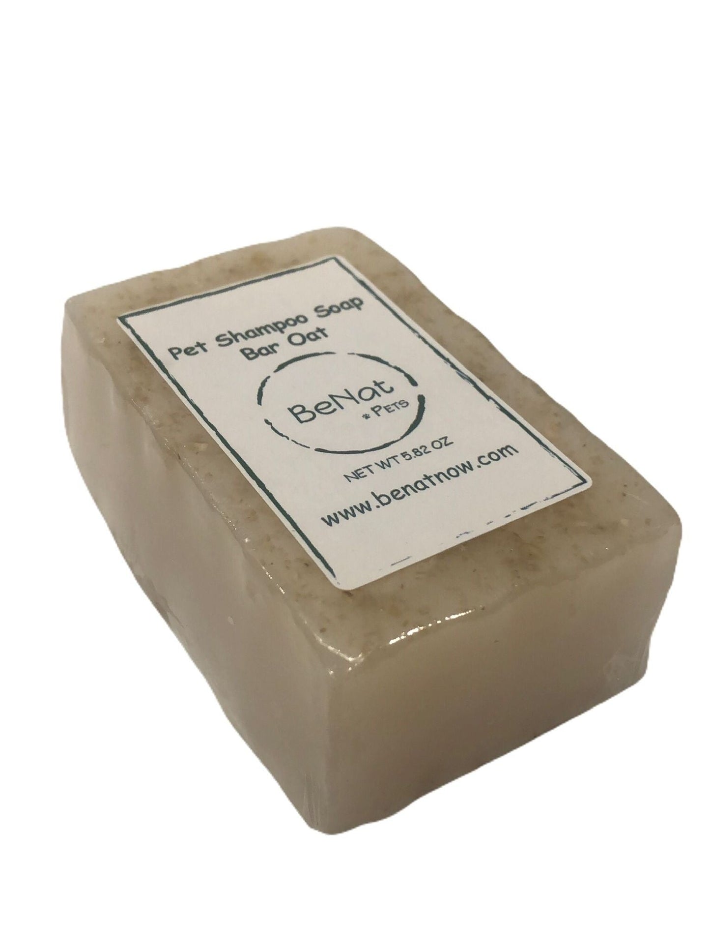 BeNat Pets. All-Natural Pet Shampoo Bar. Oat. 5.8 oz.- NobleCanine